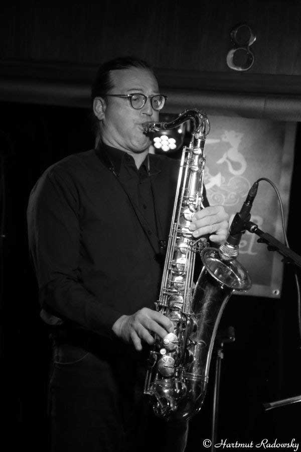 Jürgen Schwarz am Saxophon